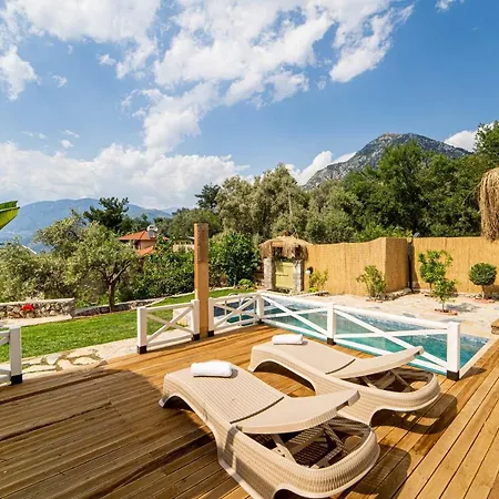 Gorgeous Flat With Private Pool And Terrace Surrounded By Nature In Fethiye Villa