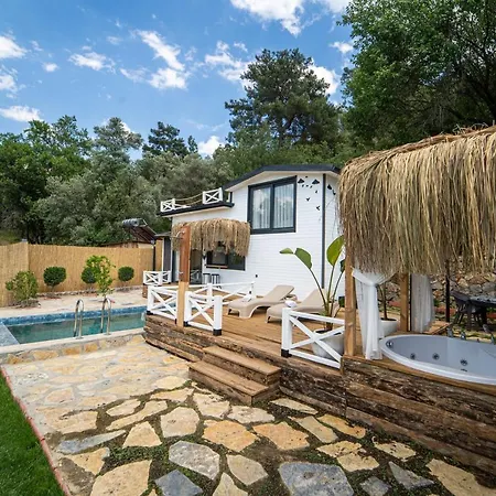 Gorgeous Flat With Private Pool And Terrace Surrounded By Nature In Fethiye Villa Uzumlu