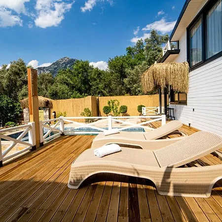 Βίλα Gorgeous Flat With Private Pool And Terrace Surrounded By Nature In Fethiye